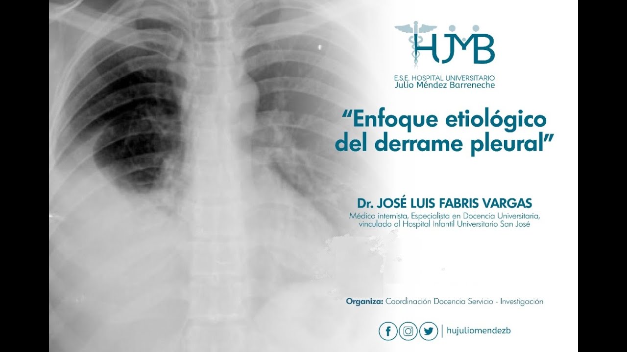 ENFOQUE DIAGNOSTICO DEL DERRAME PLEURAL YouTube