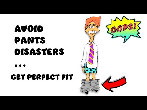 How To Take In Or Let Out Men's Dress Pants At The Waist