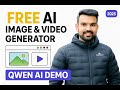Generate Free AI Images &amp; Videos with QWEN AI | Best Free AI Tool 2025!