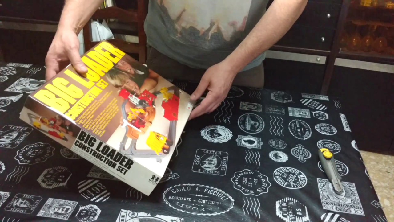 Desembalando un Big Loader Construction Set NIB