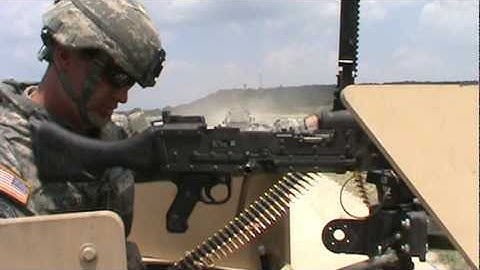 M240B machine gun reload