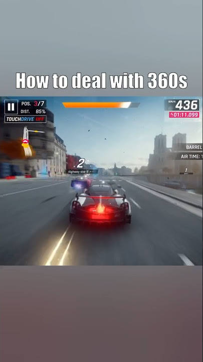 Asphalt 9: Legends  3 barrel roll in one jump 