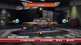 Cars Race-O-Rama Wii - Judd Gameplay (Dolphin)