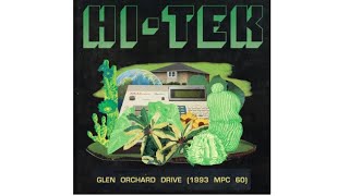 Hi-Tek Throwback Instrumental series Vol. 1 (1993) GLEN ORCHARD DRIVE (MPC 60) promo