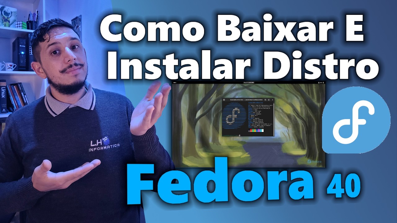 Como Baixar E Instalar O Fedora 40 - YouTube