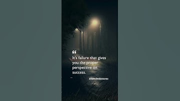 Failure is the Key to True Success | Powerful Life Lesson