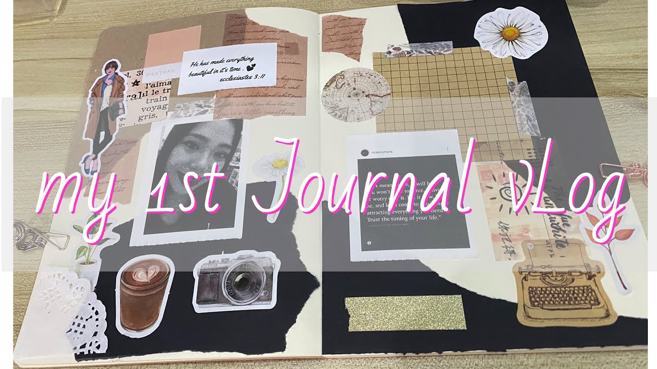 Vlog Journal my First Journal Vlog - YouTube