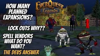EverQuest Legends The Devs Answer PT.44 | Expansions? Lockouts Why?