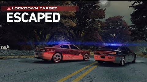 Need for speed no limits/mobile version - escape from police