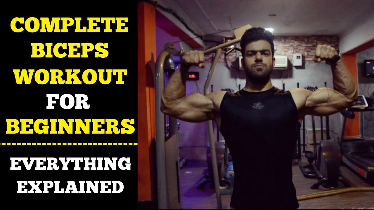 biceps workout for size Biceps Workout For Beginners | Thursday | Complete Beginners Guide To Gym