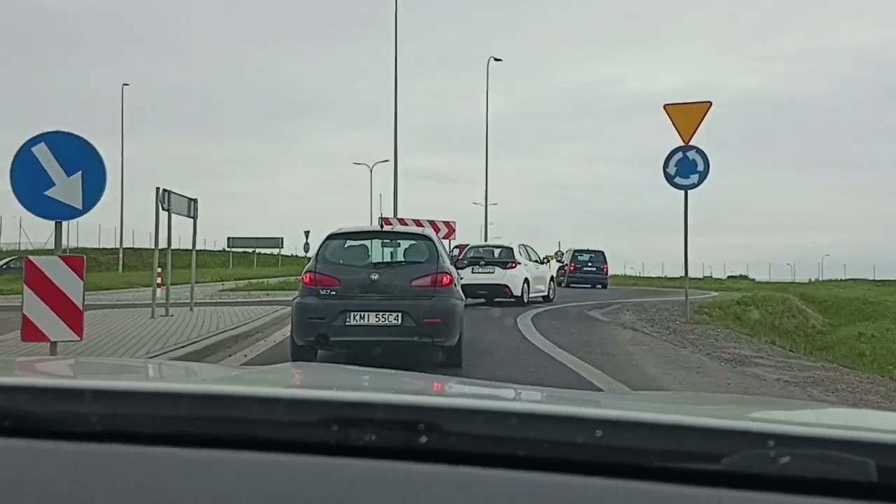 Random Drive from Kraków to Warsaw, Poland