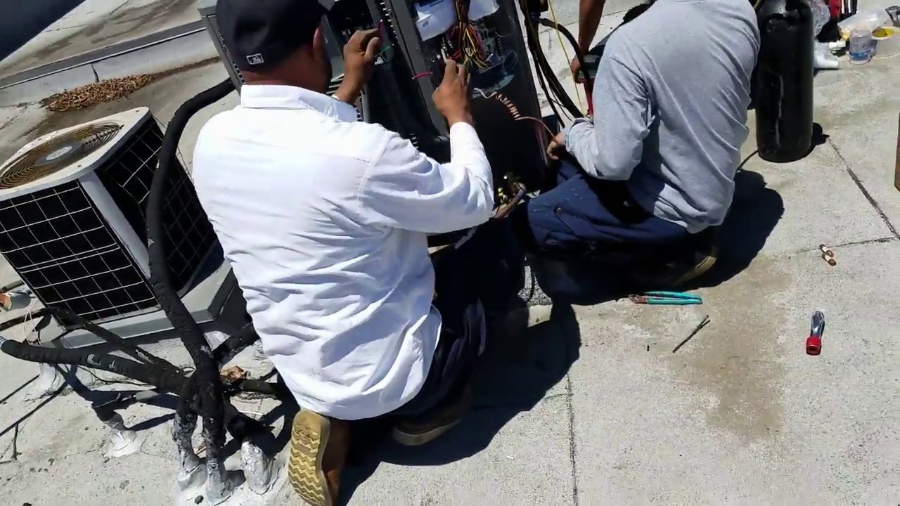 AC Guys on the Roof YouTube