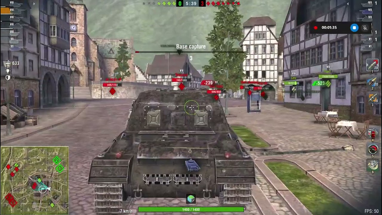 M6A2E1 1.9K Damage 3Kill GAMEPLAY WOTB