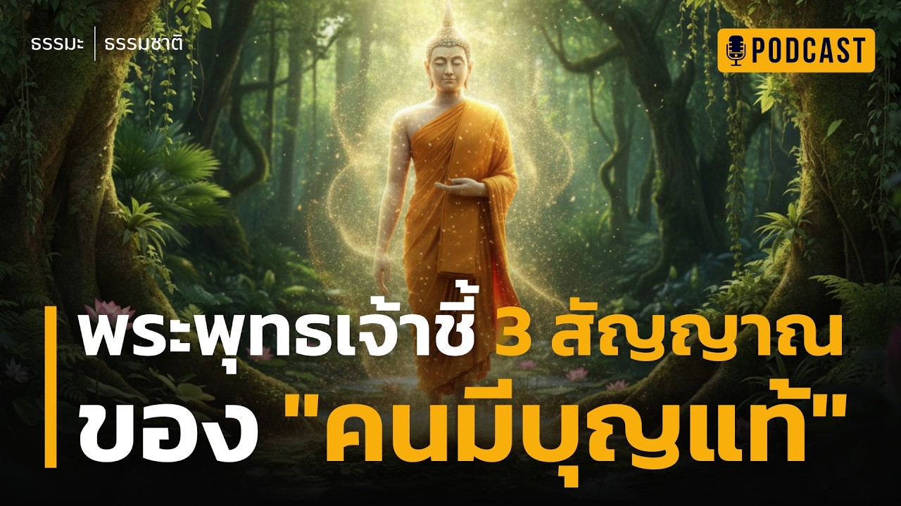 พระพุทธเจ้าชี้ 3 สัญญาณ ของ 