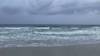 4K Rained out sunrise  Daytona Beach cam  Surf check