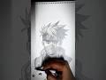 Kakashi hatake 😳🤔 /Naruto #anime #art #sketch #drawing #shorts