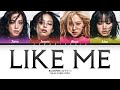 BLACKPINK 블랙핑크 LIKE ME LYRICS Color Coded Lyrics AI ORIGINAL SONG