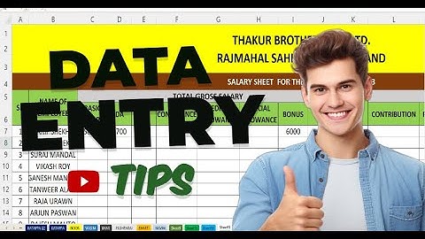 Excel Tips - Quickly Fill Series of Numbers in a Few Seconds Fill Command
