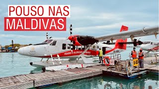 VOO e POUSO nas MALDIVAS em um HIDROAVIÃO - TRANS MALDIVIAN AIRWAYS