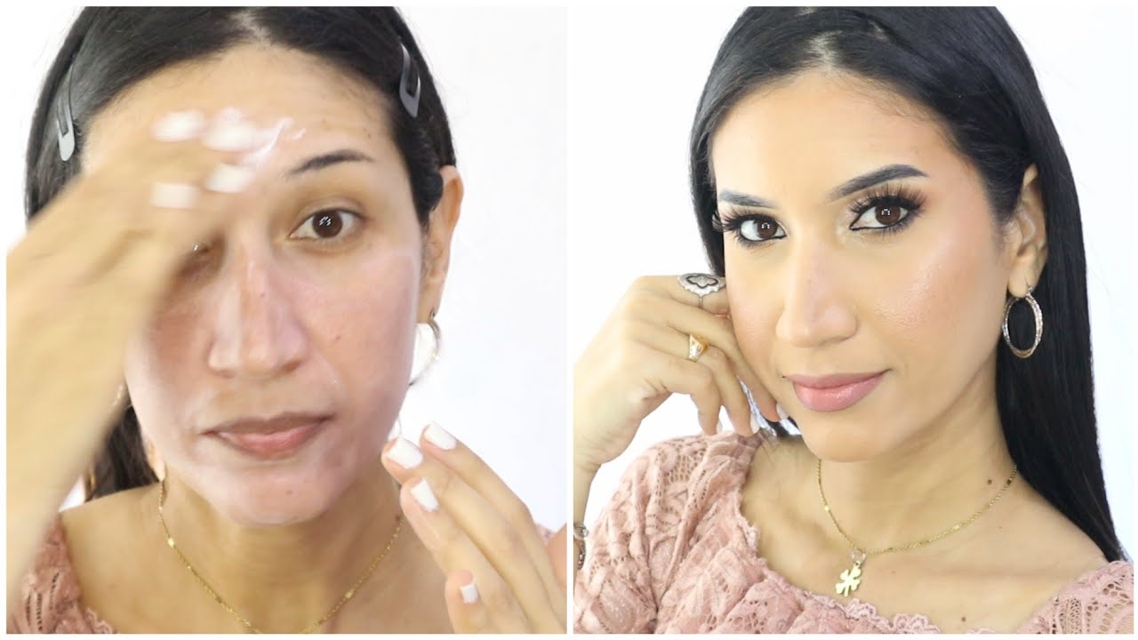 MEJOR TUTORIAL DE MAQUILLAJE PARA PIEL GRASA Y POROS ABIERTOS CON PRODUCTOS COMO BASE Y CORRECTORES