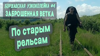 ⛺ Боржавская узкоколейка #4. Заброшенная ветка. Пешком по старым рельсам