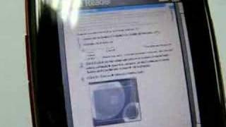 BenQ E72 Smartphone - Open PDF file using E72