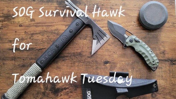 Sog - Black Survival Hawk - 09SG014 - hacha táctica