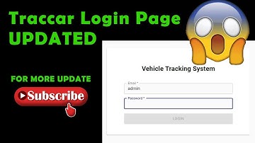 Traccar Login Screen Updated | Traccar Modification | Vehicle Tracking System