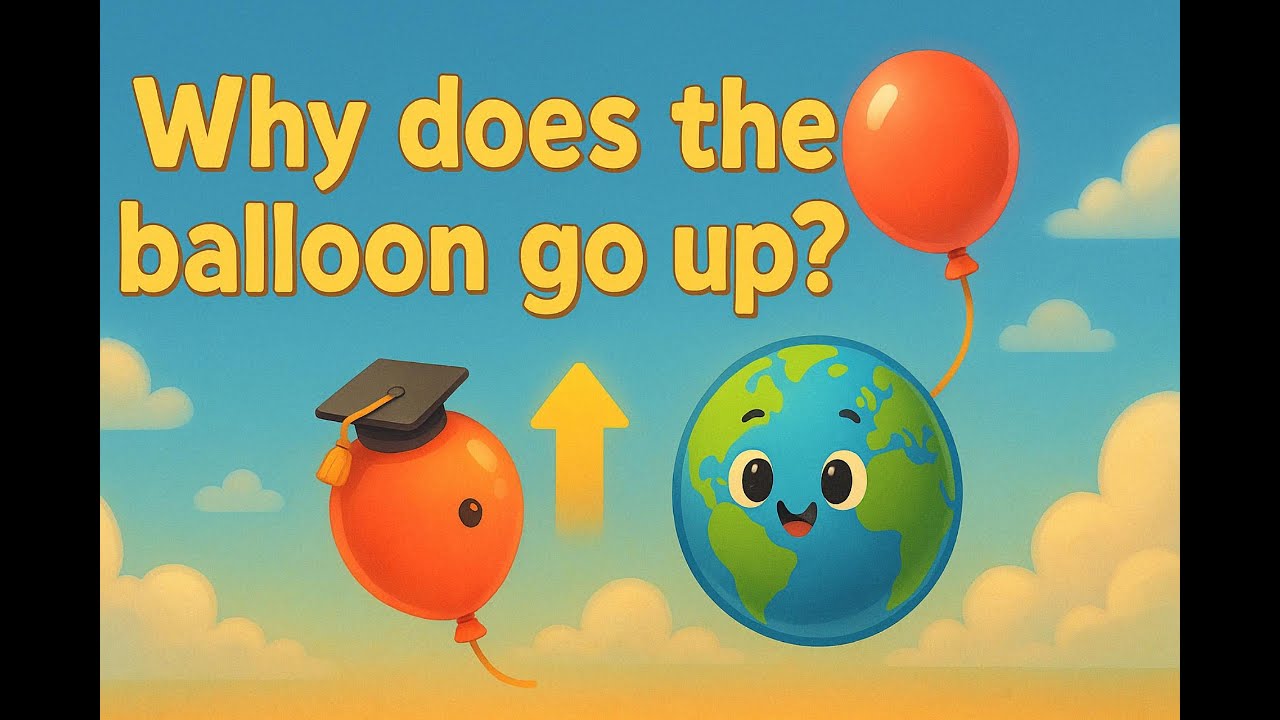 Why Does the Balloon Go Up? | Air & Gas Science for Kids 🎈
