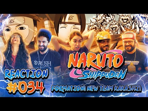 Formation! New Team Kakashi! Naruto Shippuden - Episode 34 - Group Reaction