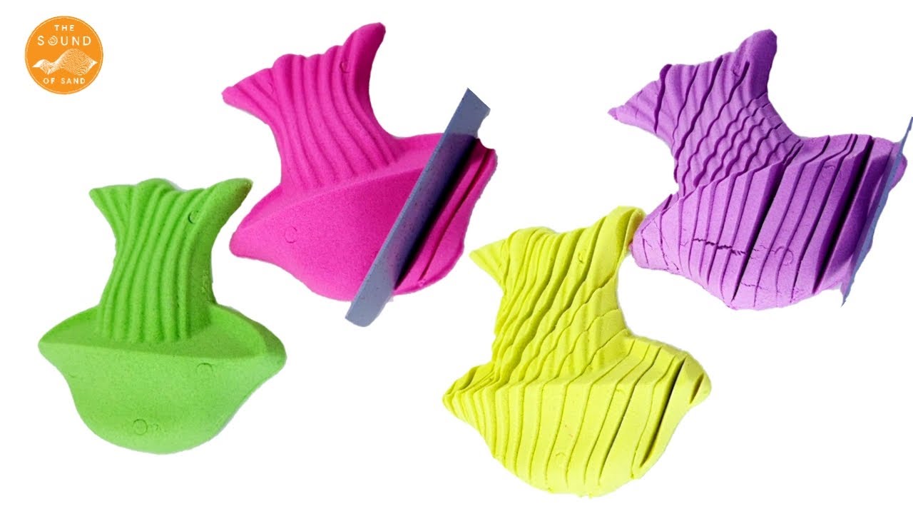 5 Minute Crafts ASMR Sand167 Fantastic Kinetic Sand ASMR My Octopus  Cutting ASMR| The Sound of Sand