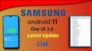 Samsung Android 11 and One UI 3.0 Update Lest A50, A10, A70,J6, A20, A71, A51, A50s?
