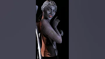 Weeping Angel Body Paint Cosplay Makeup Cosplay Weepingangel Drwho Cosplaymakeup Halloween 