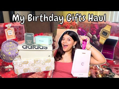 Unboxing My BIRTHDAY GIFTS 🎁 🎂 | What I Got For My Birthday ❤️ *Emotional*