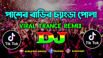 Pasher Barir Chengra Pola Dj | Sweety | Tiktok Viral Trance Remix | Bangla Dj Song | Dj Dilip Roy