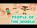 Plus Plus Learn to Build - People of the World