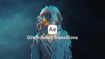 Glitch Invert Transitions After Effects Template | Dynamic Inverted Glitch Pack