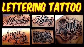 ✅ FUENTES PARA LETTERING DE TATUAJE TATTOO ✅ screenshot 1