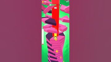 Drop Stack Ball Game Level 40 - short video - More Gaming