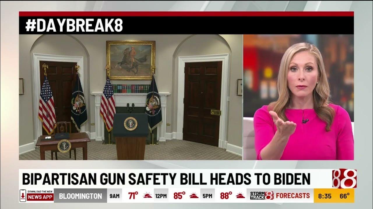 President Joe Biden signs bipartisan gun safety bill YouTube