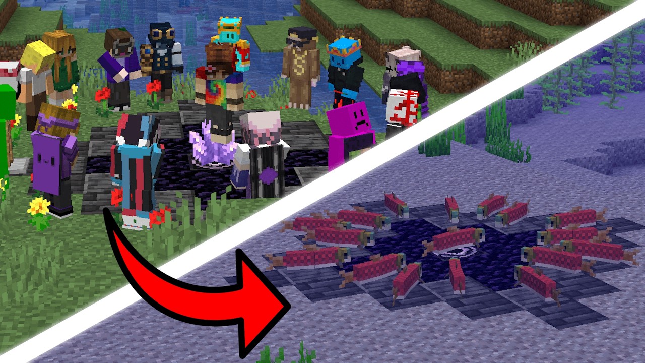 Turning My ENTIRE SMP into FISH