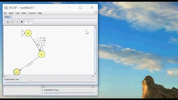 Software: Create, simulate etc. automata with JFLAP (Java)