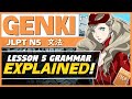 Complete genki lesson 5 grammar jlpt n5   iadjectives naadjectives counters and more