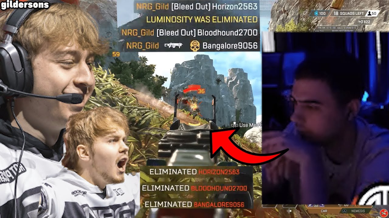 TSM ImperialHal reacts to LG getting ROLLED by NRG Gild in ALGS! 😱 ...