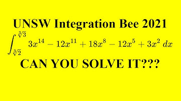 UNSW Integration Bee 2021 #10