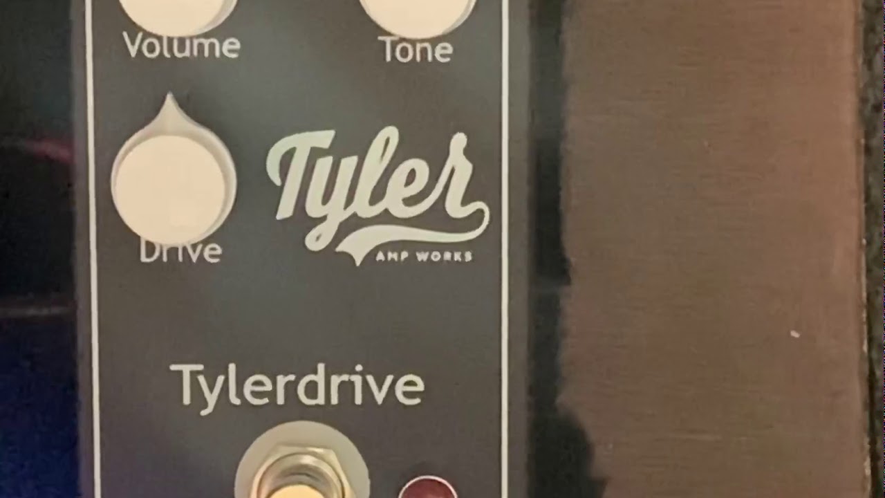 Tyler amp works Tylerdrive overdrive pedal