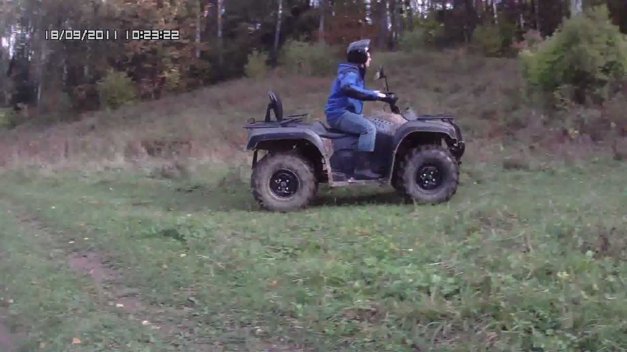 Прокат квадроциклов в Московской области - начало - YouTube
