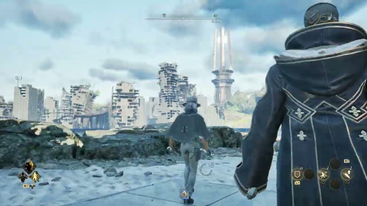 Code Vein 2 - 2177 MagMell Island: Return Monuments: Return To The Dungeon's Entrance Gameplay