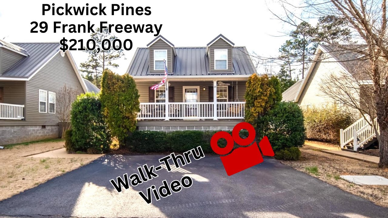 Tour Pickwick Pines 2BR Resort Home 210,000 Memphis Vacation