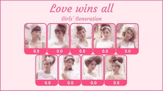 [AI Cover] Love wins all - Girls' Generation (SNSD) (OT9) (Orig. by IU)